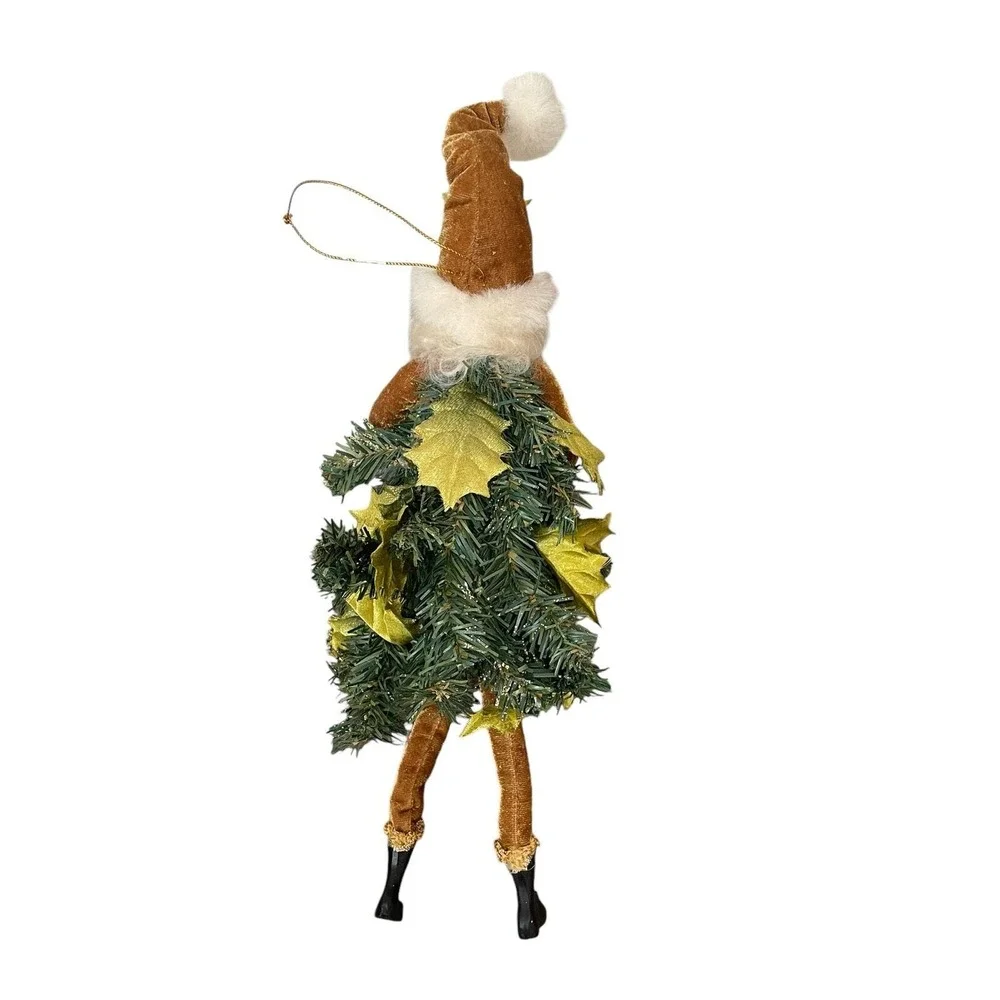 Dept 56 Santa Tree Topper Elf Saxophone Woodland Christmas 14
